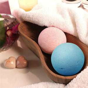 1pcs 10g Bath Salt Ball body Skin Whitening Ease Stress Relief Natural Bubble Shower Bombs Ball Rose/Green tea/Lavender/Lemon/Mi