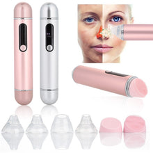 Load image into Gallery viewer, Electric Nose Facial Deep Cleansing Pore Cleaner Blackhead Remover Vacuum Equipment Face Nose Cleaner Intelligent Beauty Tool