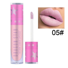 Load image into Gallery viewer, Brand Stars Matte Lipstick Makeup Waterproof Women Lipstick Cosmetics Liquid Lip Gloss Red Velvet Lip Stick Long Lasting Beauty