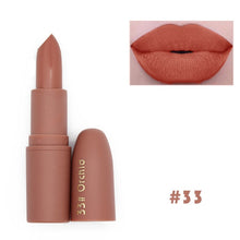 Load image into Gallery viewer, New Lipstick Matte Waterproof Velvet Lip Stick 7 Colors Sexy Red Brown Pigments Makeup Matte Lipsticks Beauty Lips Make Up TSLM1