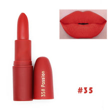 Load image into Gallery viewer, New Lipstick Matte Waterproof Velvet Lip Stick 7 Colors Sexy Red Brown Pigments Makeup Matte Lipsticks Beauty Lips Make Up TSLM1