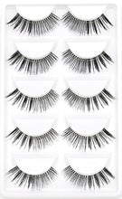 Load image into Gallery viewer, CLOTHOBEAUTY 5 Pairs False Eyelashes,Wispy EyeLashes Extension Handmade Natural Soft Invisible Band,Long Thick Reusable Makeup