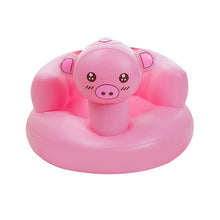 Load image into Gallery viewer, Inflatable Bath Stool Baby Learn to Sit Chair Kids Bath Seats Infant Portability Learn Stool for Baby