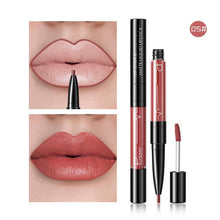 Load image into Gallery viewer, 16 Color Double-ended Lipstick Waterproof Long Lasting Matte Lip Stick Liner Pencil Red Lips Makeup Liquid Lipsticks Lipliner