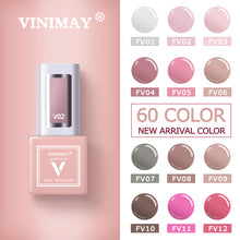 Load image into Gallery viewer, VINIMAY 60 Color Gel Nail Polish vernis semi permanant UV Nail Gel Lak Primer Soak Off Nail Art Gel Varnish Gelpolish Manicure