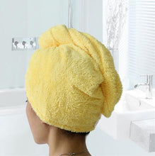 Load image into Gallery viewer, Magic Quick Dry Hair Hat Women Bathroom Super Absorbent Microfiber Bath Towel Hair Dry Cap Drop Shipping