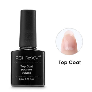 ROHWXY 15ml Uv Gel Nail Polish Top Uv Led Gel Nail Art Varnish Hybrid Soak Off Gel Lacquer Lucky Nail Paint Gel Polish Gellak