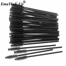 Load image into Gallery viewer, 50pcs Women&#39;s Fashion Eyelashes Brushes Mascara Wands Disposable Makeup Brushes Crystal Eyebrow/Eyelash/Mascara eye Lashes Brush