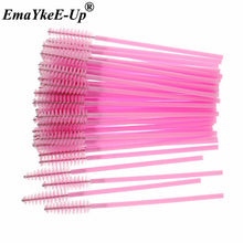 Load image into Gallery viewer, 50pcs Women&#39;s Fashion Eyelashes Brushes Mascara Wands Disposable Makeup Brushes Crystal Eyebrow/Eyelash/Mascara eye Lashes Brush