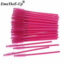 Load image into Gallery viewer, 50pcs Women&#39;s Fashion Eyelashes Brushes Mascara Wands Disposable Makeup Brushes Crystal Eyebrow/Eyelash/Mascara eye Lashes Brush