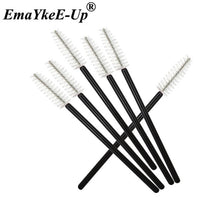 Load image into Gallery viewer, 50pcs Women&#39;s Fashion Eyelashes Brushes Mascara Wands Disposable Makeup Brushes Crystal Eyebrow/Eyelash/Mascara eye Lashes Brush