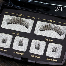 Load image into Gallery viewer, Magnetic Eyelashes Handmade Natural False Eyelash with Custom Packaging Makeup Tool Box Acrylic Magnet Lashes SCT06