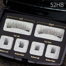 Load image into Gallery viewer, Magnetic Eyelashes Handmade Natural False Eyelash with Custom Packaging Makeup Tool Box Acrylic Magnet Lashes SCT06