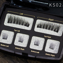 Load image into Gallery viewer, Magnetic Eyelashes Handmade Natural False Eyelash with Custom Packaging Makeup Tool Box Acrylic Magnet Lashes SCT06