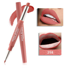 Load image into Gallery viewer, Professional Makeup Double-end Liplipstick Pencil Waterproof Long Lasting Tint Sexy Red Lip Velvet Matte Liner Pen Lipstick Set