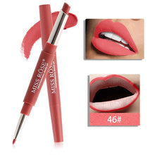 Load image into Gallery viewer, Professional Makeup Double-end Liplipstick Pencil Waterproof Long Lasting Tint Sexy Red Lip Velvet Matte Liner Pen Lipstick Set