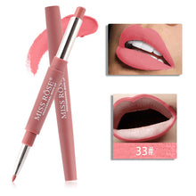 Load image into Gallery viewer, Professional Makeup Double-end Liplipstick Pencil Waterproof Long Lasting Tint Sexy Red Lip Velvet Matte Liner Pen Lipstick Set