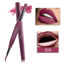 Load image into Gallery viewer, Professional Makeup Double-end Liplipstick Pencil Waterproof Long Lasting Tint Sexy Red Lip Velvet Matte Liner Pen Lipstick Set