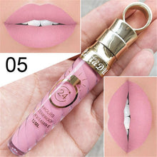 Load image into Gallery viewer, Makeup Lips Matte Liquid Lipstick Long Lasting Waterproof Sexy Pigment Nude Matte Shimmer Style Lip Gloss Luxury Makeup Cosmetic