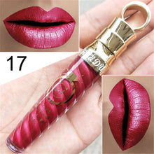 Load image into Gallery viewer, Makeup Lips Matte Liquid Lipstick Long Lasting Waterproof Sexy Pigment Nude Matte Shimmer Style Lip Gloss Luxury Makeup Cosmetic