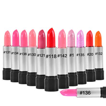 Load image into Gallery viewer, Smooth Moisturizer Rouge Waterproof Lipstick Long Lasting Lip Pink Red Nudes Glitter Lip Stick Makeup Lips Water-Resistant