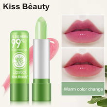 Load image into Gallery viewer, 99% natural Aloe Moistourizing Change Color Jelly Lipstick Long Lasting nourish Lip Makeup Lip Balm Drop shipping 2019 TSLM1