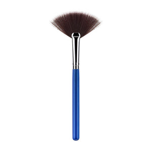 Beauty meakup 1PC highlight fan brush Shape Beauty Cosmetic Blending Highlighter Contour Face Makeup pinceaux maquillage