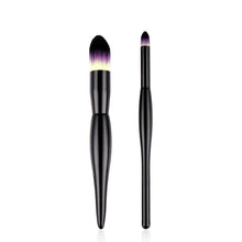 Load image into Gallery viewer, Beauty meakup 2 Pcs Makeup Brush Set Eye Shadow Brush Cosmetics Blending Brush Tool brochas de maquillaje de alta calidad