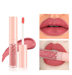 2019 Beaty meakup Fashion Lipstick Cosmetics Women Sexy Waterproof Lips Matte Lasting Lip Gloss  labial de mod 0.6