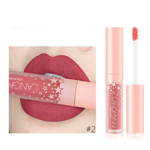 2019 Beaty meakup Fashion Lipstick Cosmetics Women Sexy Waterproof Lips Matte Lasting Lip Gloss  labial de mod 0.6