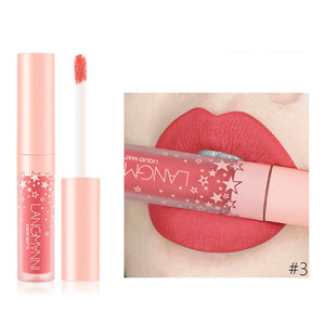 2019 Beaty meakup Fashion Lipstick Cosmetics Women Sexy Waterproof Lips Matte Lasting Lip Gloss  labial de mod 0.6