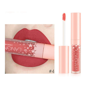 2019 Beaty meakup Fashion Lipstick Cosmetics Women Sexy Waterproof Lips Matte Lasting Lip Gloss  labial de mod 0.6