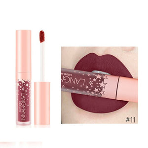 2019 Beaty meakup Fashion Lipstick Cosmetics Women Sexy Waterproof Lips Matte Lasting Lip Gloss  labial de mod 0.6