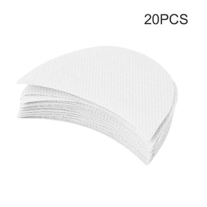 20pcs Professional Eyeshadow Pad Shields Under Eye Patches Disposable Eyelash Extensions Pads Protect Pad Eyes Lips Makeup Tool