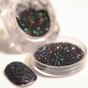 BORN PRETTY Galaxy Holographic Nail Glitter Laser Holo Nail Sequins Paillettes Pigment Powder Nail Art Dust 0.2g 0.5g Optional