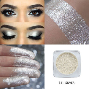 12 Colors Shimmer Eye Glitter Makeup Powder Waterproof Long Lasting Gold Red White Blue Eyes Palette Recommend