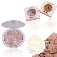 Load image into Gallery viewer, beauty meakup Shimmer  Concealer 3D Highlighter Face Powder Palette Face Base shine Illuminator Makeup 0.8