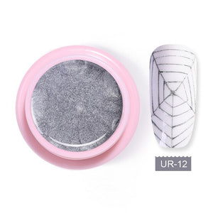 UR SUGAR 7ml Wire Drawing Nail Gel Lacquer Painting Gel Varnish Pulling Silk Spider Creative Nail Art Gel Nail Polish 30 Colors