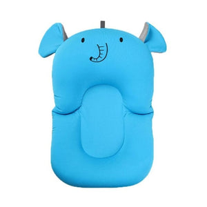 Cartoon Portable Baby Non-Slip Bath Tub Newborn Air Cushion Bed Shower Pad Baby Pillow Newborn Bath Tub Accessories