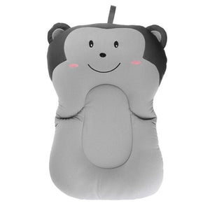 Cartoon Portable Baby Non-Slip Bath Tub Newborn Air Cushion Bed Shower Pad Baby Pillow Newborn Bath Tub Accessories