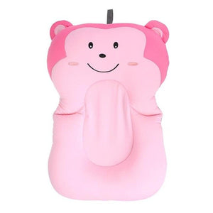 Cartoon Portable Baby Non-Slip Bath Tub Newborn Air Cushion Bed Shower Pad Baby Pillow Newborn Bath Tub Accessories