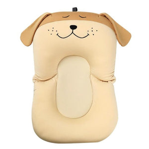 Cartoon Portable Baby Non-Slip Bath Tub Newborn Air Cushion Bed Shower Pad Baby Pillow Newborn Bath Tub Accessories