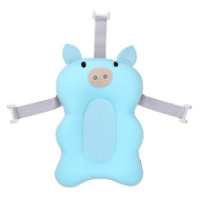 Load image into Gallery viewer, Cartoon Portable Baby Non-Slip Bath Tub Newborn Air Cushion Bed Shower Pad Baby Pillow Newborn Bath Tub Accessories