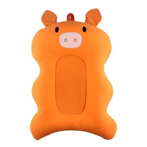 Cartoon Portable Baby Non-Slip Bath Tub Newborn Air Cushion Bed Shower Pad Baby Pillow Newborn Bath Tub Accessories