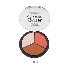 Load image into Gallery viewer, BEAUTY MEAKUP NEW 3 in 1 Makeup Cream Highlight Brightening Matte Blush Matte Repair corrector maquillaje paleta