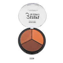 Load image into Gallery viewer, BEAUTY MEAKUP NEW 3 in 1 Makeup Cream Highlight Brightening Matte Blush Matte Repair corrector maquillaje paleta