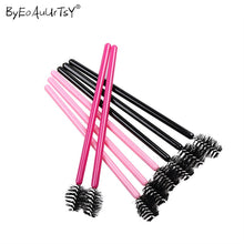 Load image into Gallery viewer, 50/100pcs Disposable Eyelash Brush Comb Mascara Wands Eye Lashes Extension Individual Applicator Women Makeup Beauty Tools