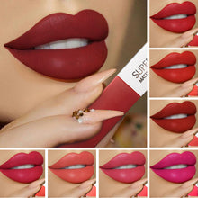 Load image into Gallery viewer, Waterproof Batom Velvet Liquid Lipstick Sexy Red Lip Tint 12 Color Lip Gloss Makeup Long Lasting Matte Nude Lipgloss Make up