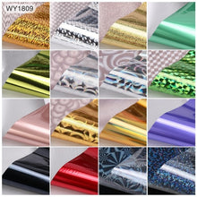 Load image into Gallery viewer, Elessical 16pcs 20*4cm Mix Nail art transfer foil Sticker ongles decoration nail art decals Design For Nails wraps DIY Set folie