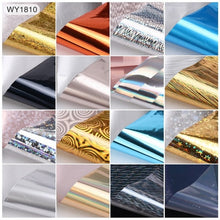 Load image into Gallery viewer, Elessical 16pcs 20*4cm Mix Nail art transfer foil Sticker ongles decoration nail art decals Design For Nails wraps DIY Set folie